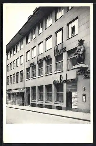 AK Bern, Restaurant zum braunen Mutz, Genfergasse 3