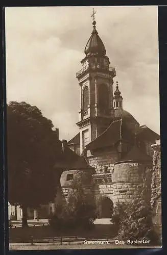AK Solothurn, Blick zum Basler Tor