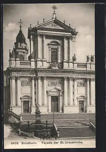 AK Solothurn, Fassade der St. Ursuskirche