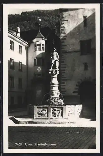 AK Chur, Am Martinsbrunnen