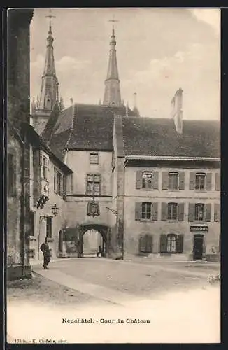 AK Neuchâtel, Cour du Château