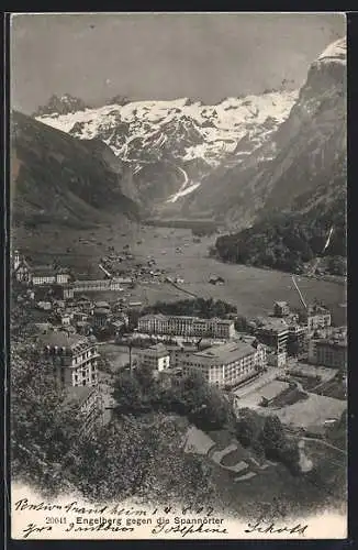 AK Engelberg, Ortsansicht gegen die Spannörter