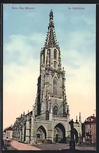 AK Bern, Münster, La Cathedrale
