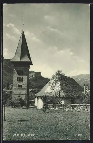 AK Meiringen, Blick auf den Turm