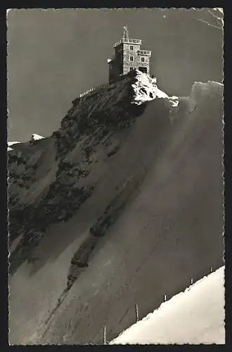 AK Jungfraujoch, Meteorologische Station a. d. Sphinx