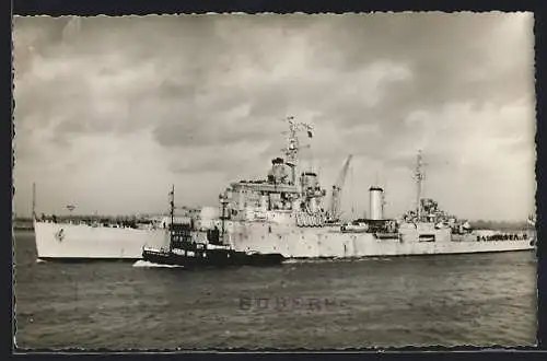 AK Britisches Kriegsschiff Superb