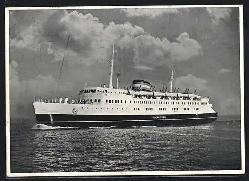 AK Passagierschiff MF Kong Frederik IX der Linie Gedser-Grossenbrode