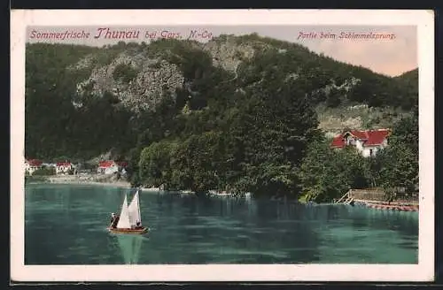 AK Thunau bei Gars, Partie beim Schimmelsprung