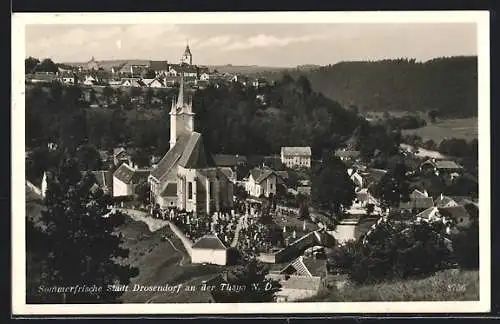 AK Drosendorf an der Thaya, Ortsansicht