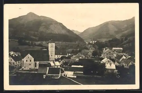 AK Gaming, Ortsansicht mit Kirche