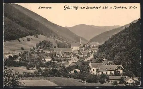 AK Gaming, Ortsansicht aus der Vogelschau