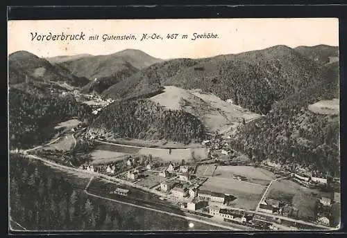 AK Gutenstein, Vorderbruck mit Gutenstein