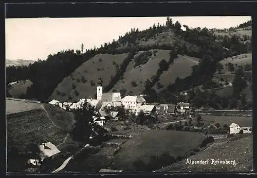 AK Reinsberg, Ortsansicht mit Kirche