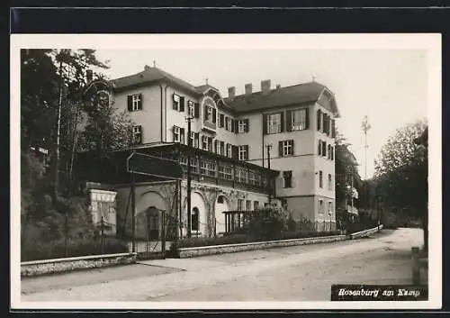 AK Rosenburg am Kamp, Blick zum Erholungsheim