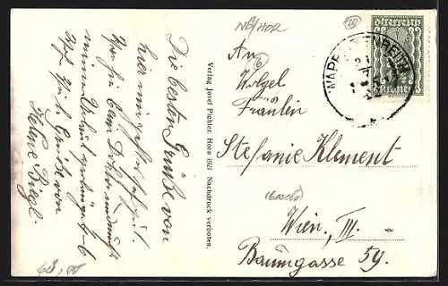 AK Messern, Rinder auf der Wiede mit Blick zur Kirche