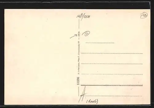 AK Gaming, Teilansicht mit Kirche und Kirchstein