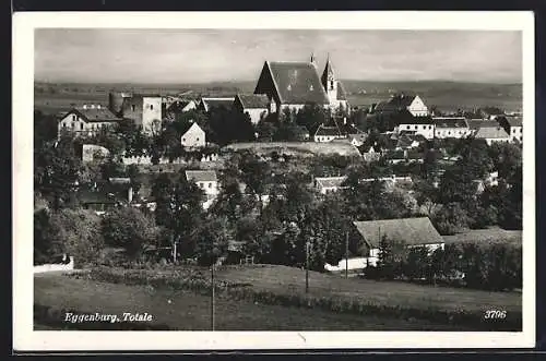 AK Eggenburg, Gesamtansicht mit der Kirche
