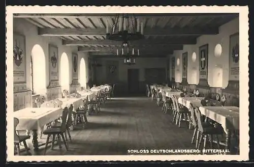 AK Deutschlandsberg, Schloss Deutschlandsberg, Rittersaal, Innenansicht