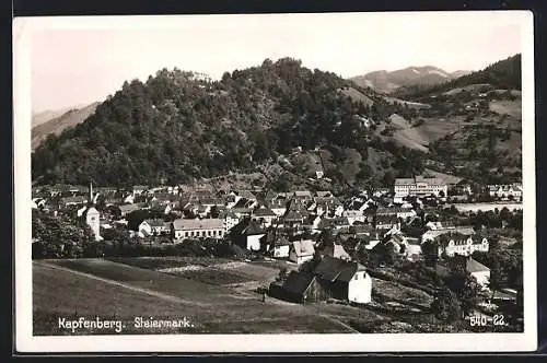 AK Kapfenberg /Steiermark, Teilansicht mit Kirche