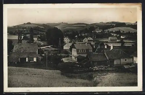 AK Schönau im Gebirge, Ortspartie