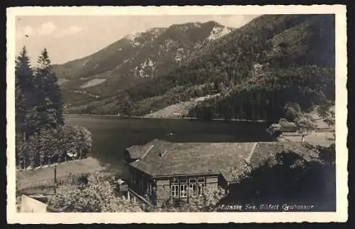 AK Lunz am See, Gasthaus Grubmayr am Lunzer See