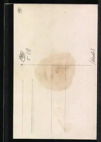 AK Paar in Trachtenkleidung beim Volkstanz