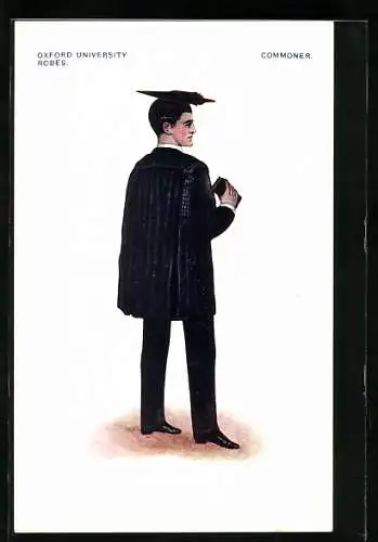 AK Oxford University Robes, Commoner