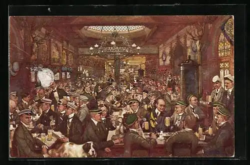 AK Leipzig, Studenten-Frühschoppen im Thüringer Hof