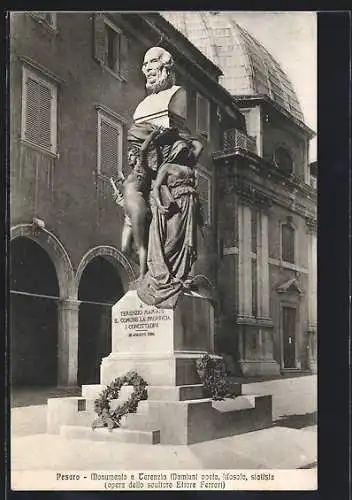 AK Pesaro, Monumento a Terenzio Mamiani