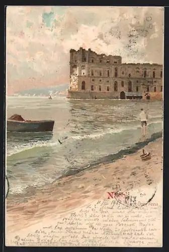 Lithographie Napoli, Palazzo Donn`Anna