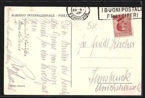 AK Roma, Albergo Internazionale Pineta