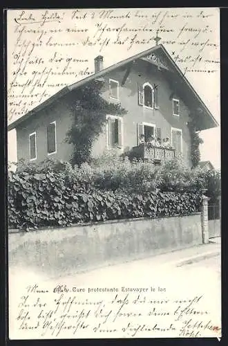 AK Estavayer-le-Lac, Cure protestante