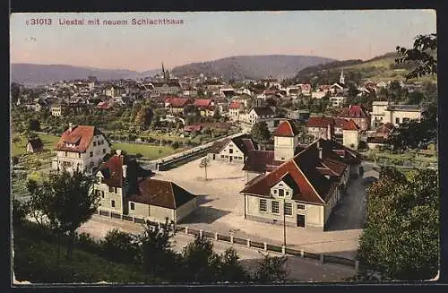 AK Liestal, Ortsansicht mit neuem Schlachthaus