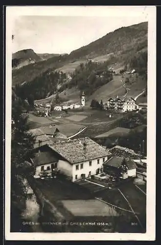 AK Gries am Brenner, Blick auf den Grieser Hof