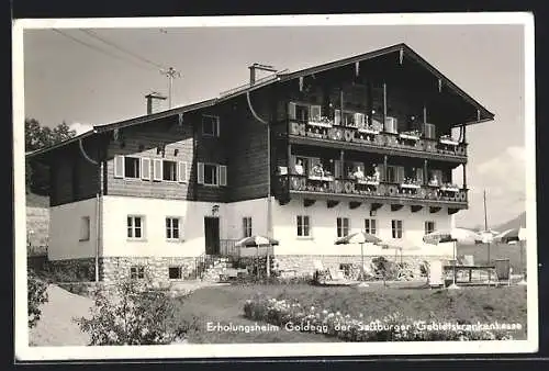 AK Goldegg im Pongau, Erholungsheim der Salzburger Gebietskrankenkasse