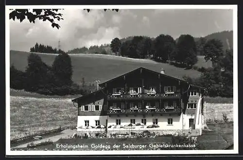AK Goldegg im Pongau, Erholungsheim der Salzburger Gebietskrankenkasse