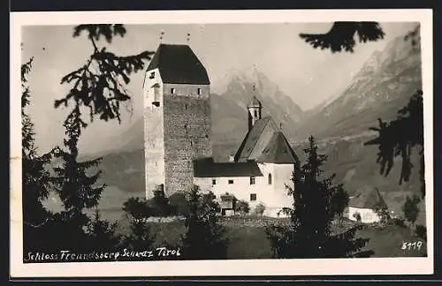 AK Schwaz /Tirol, Schloss Freundsberg