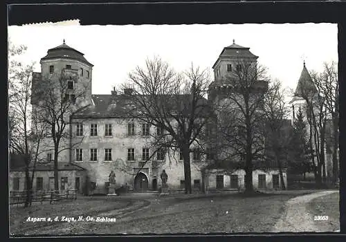 AK Asparn a. d. Zaya, Blick auf das Schloss