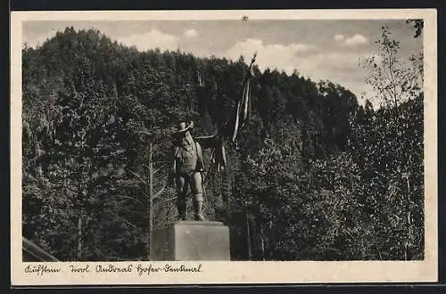 AK Kufstein /Tirol, Andreas Hofer-Denkmal