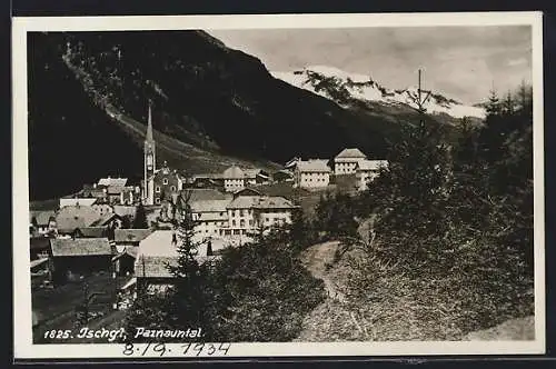 AK Ischgl /Paznauntal, Teilansicht mit Kirche