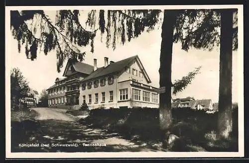 AK Königsfeld / Schwarzwald, Hotel Tannenhaus