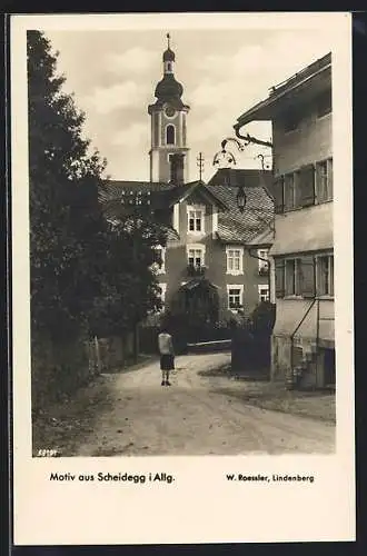 AK Scheidegg, Ortsansicht