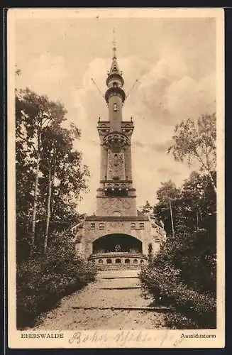 AK Eberswalde, Am Aussichtsturm