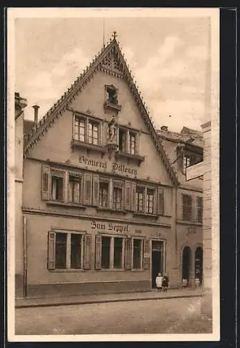 AK Heidelberg, Gasthaus und Brauerei zum Seppel