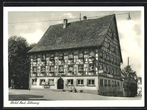 AK Tettnang, Blick auf Hotel Rad