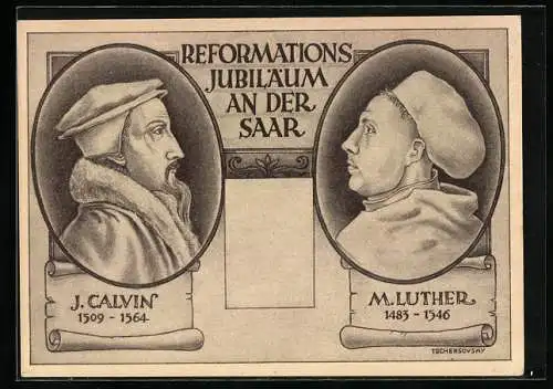 AK Reformationsjubiläum an der Saar, Calvin und Luther