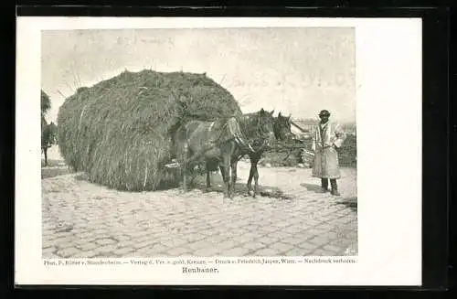 AK Heubauer fährt die Ernte ein