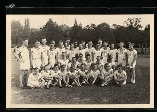 AK Hochschulsportfest 1929, Mannschaft einer Hochschule