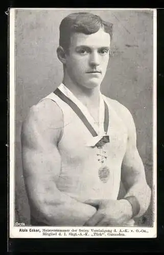 AK Alois Ecker, Meisterstemmer der freien Vereinigung d. A.-K. v. O.-Oe.