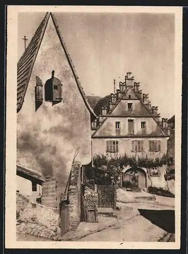 AK Sulzfeld Ufr., Ansicht vom Alten Bürgerhaus